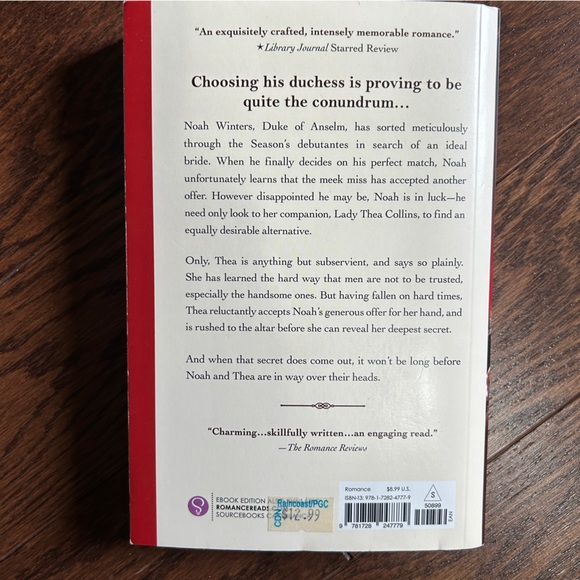 4 books for $16 - THE DUKE'S DISASTER by Grace Burrowes - Picture 4 of 4